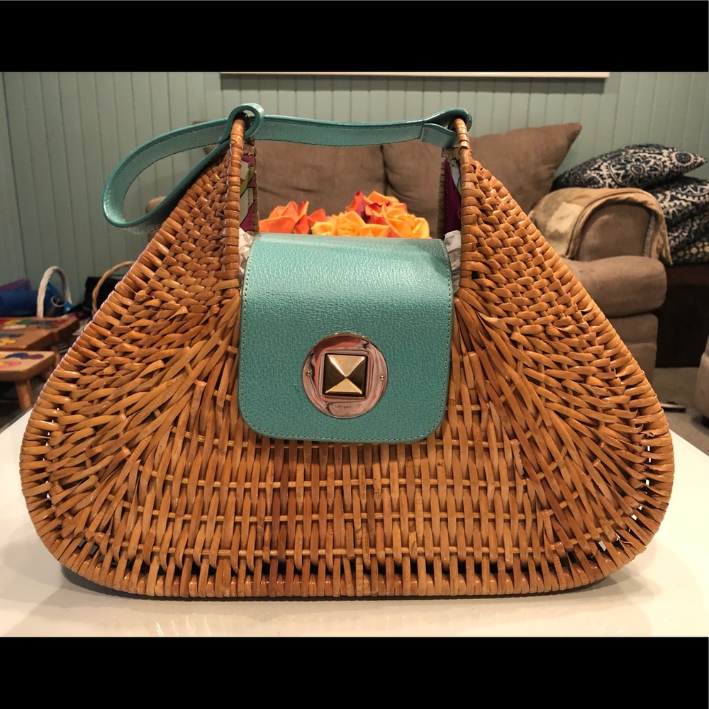 Kate Spade Wicker Vacation Bag